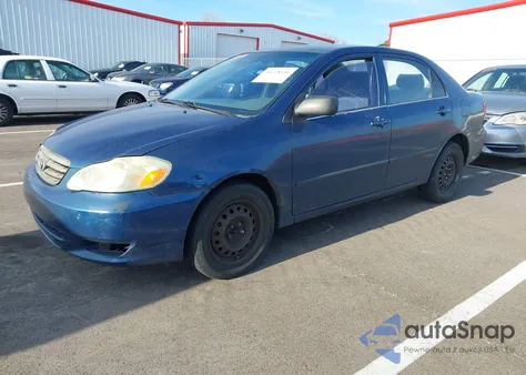 2003 Toyota Corolla Ce z USA, uszkodzony, nr VIN JTDBR32E730013759